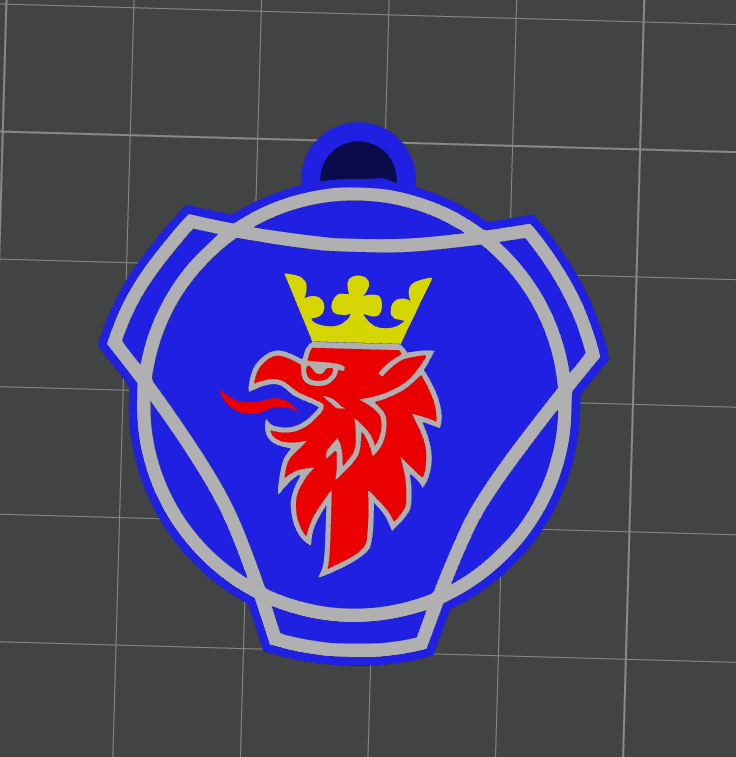 Scania Keychain