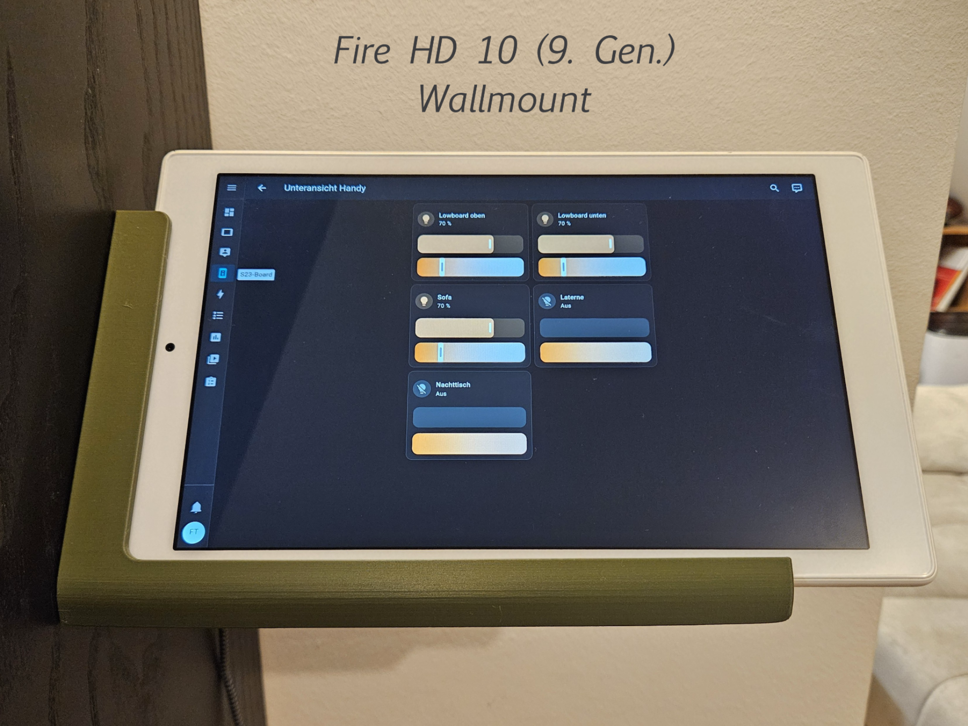 Wallmount Fire HD 10, 9. Gen. (2 Versionen)