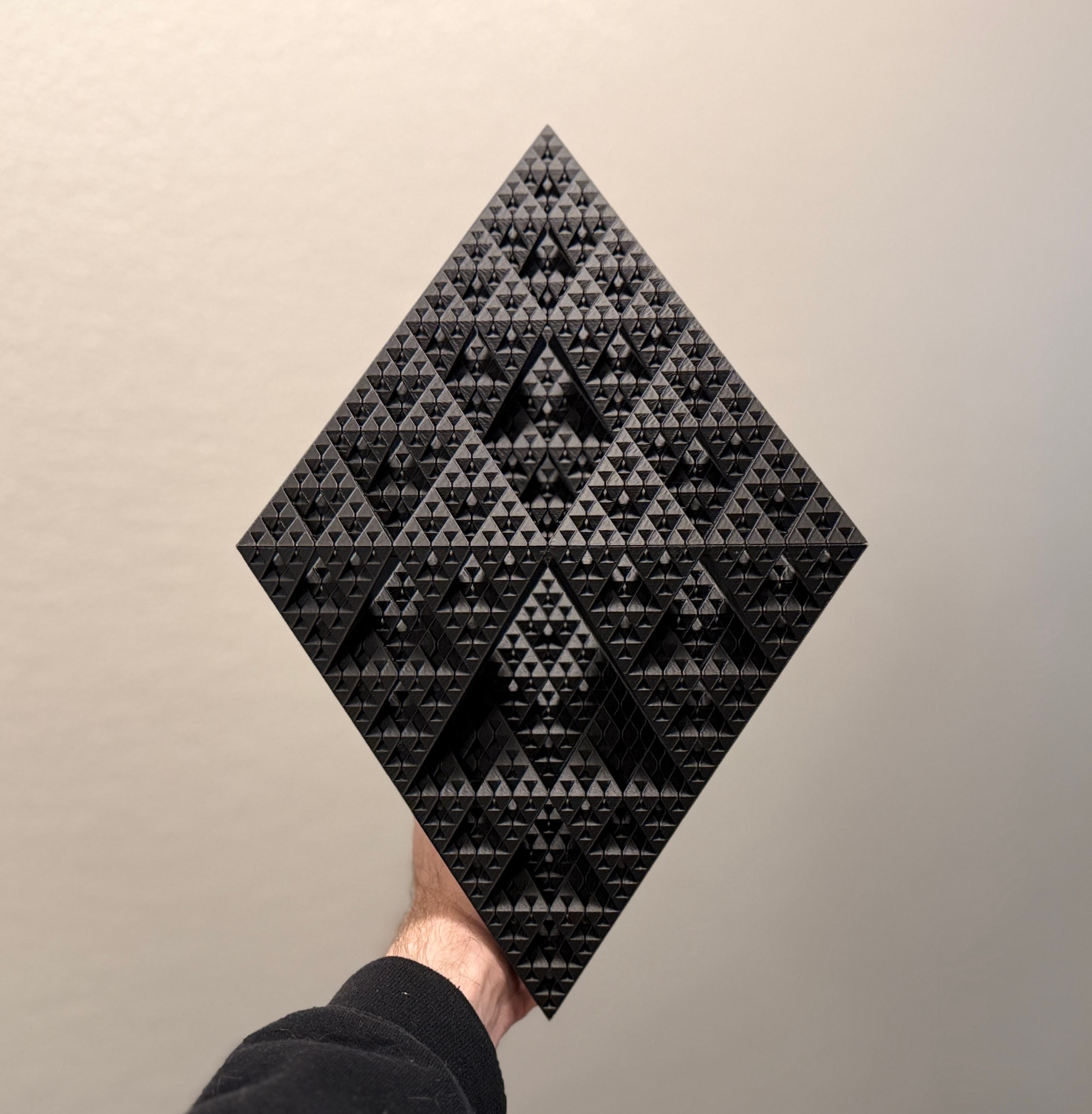 Sierpiński Triangular Bipyramid Fractal - Level 5
