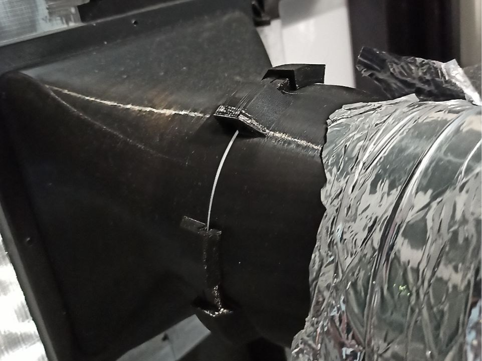 Ventilation quick disconnect system