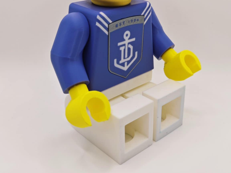 AFL Brick Man - Fremantle Dockers (500%)