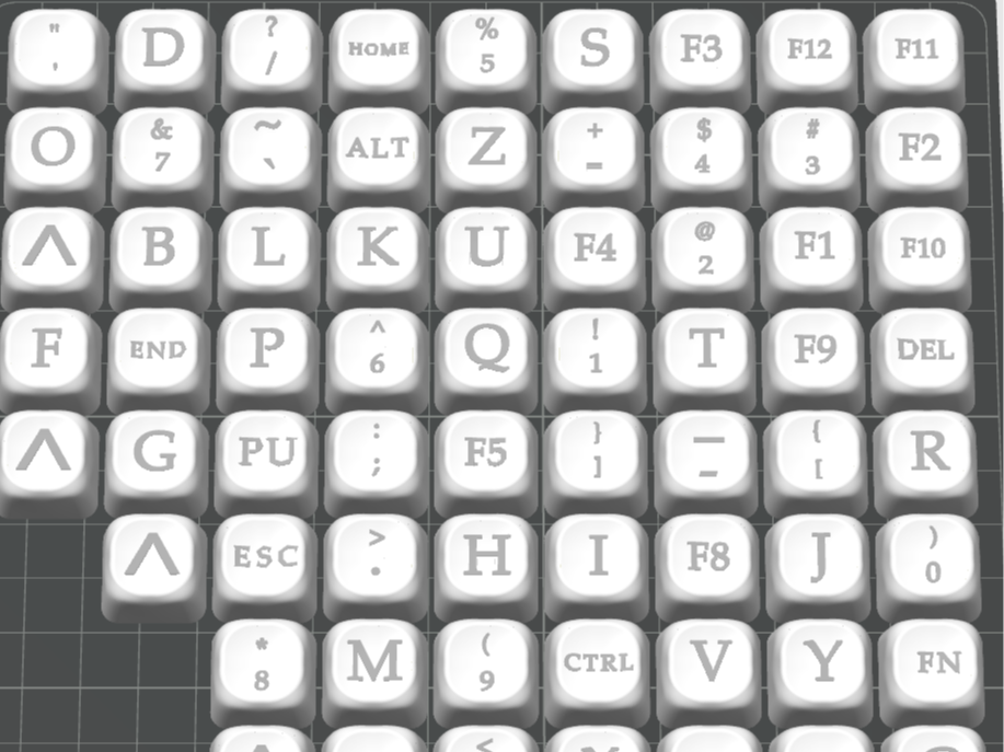 XDA Keycaps (singles)