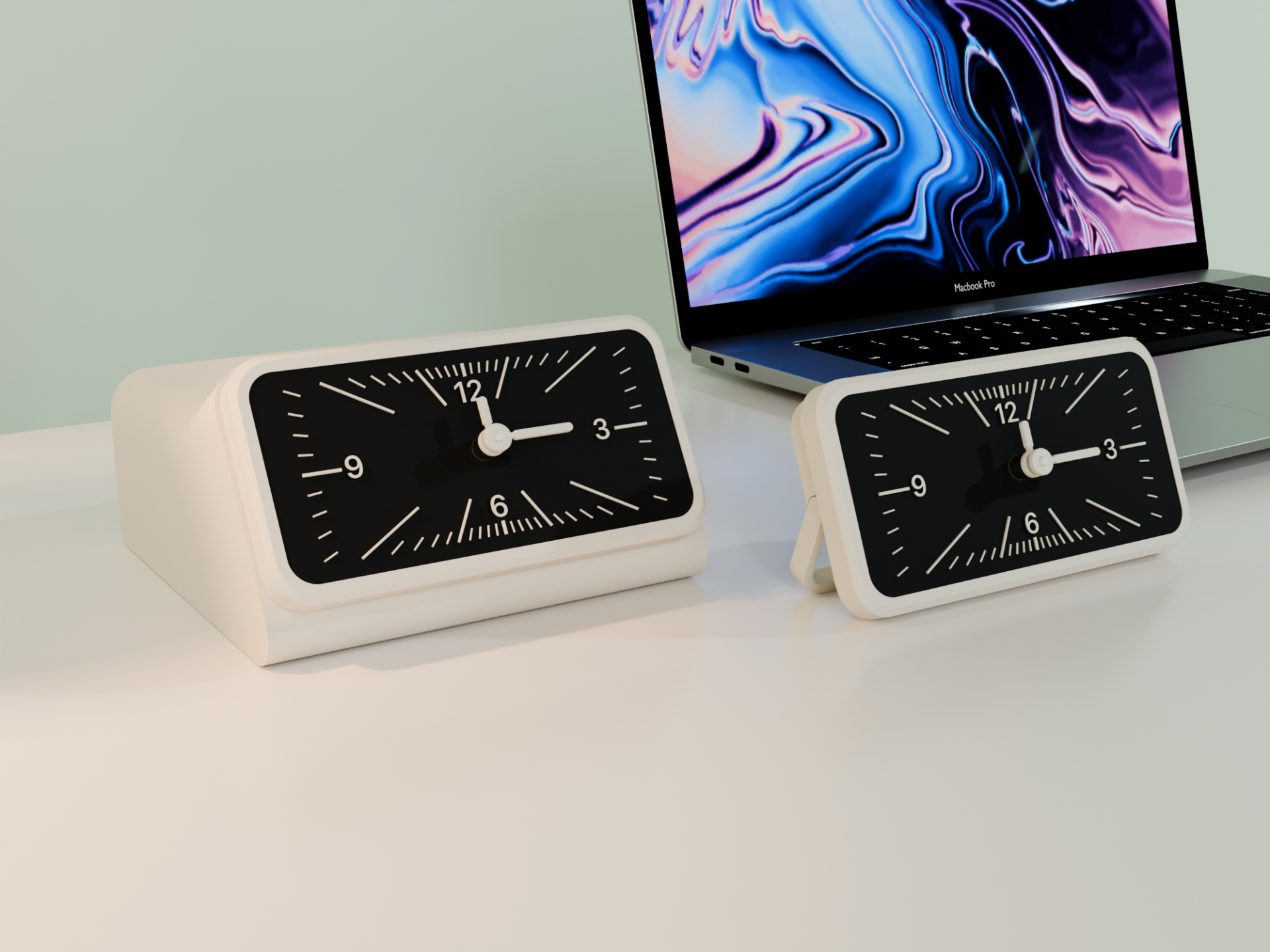 iPhone face clock - standalone or for dn40 dock