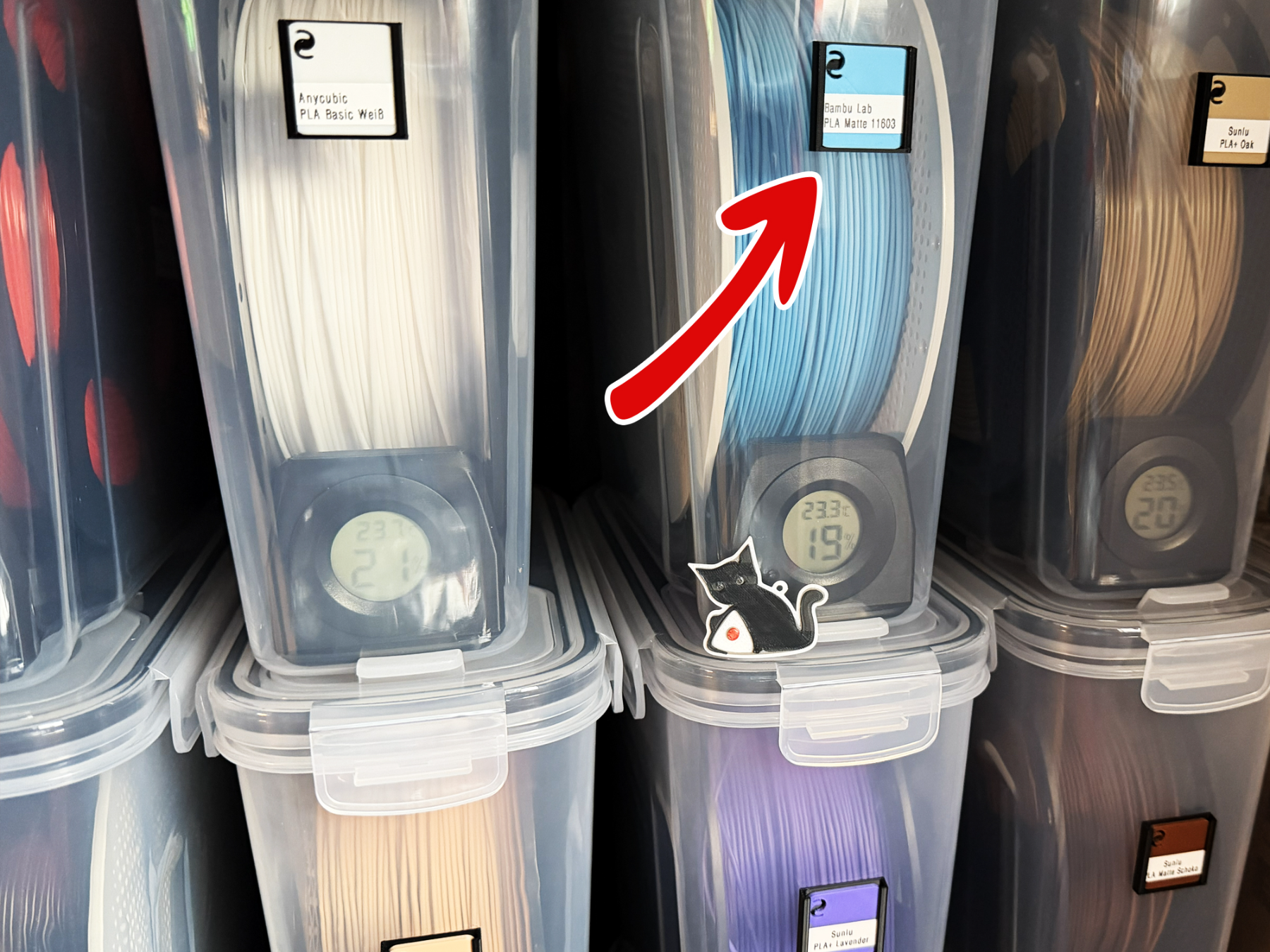 Swatches Holder for Boxes or AMS + Alignment Tool