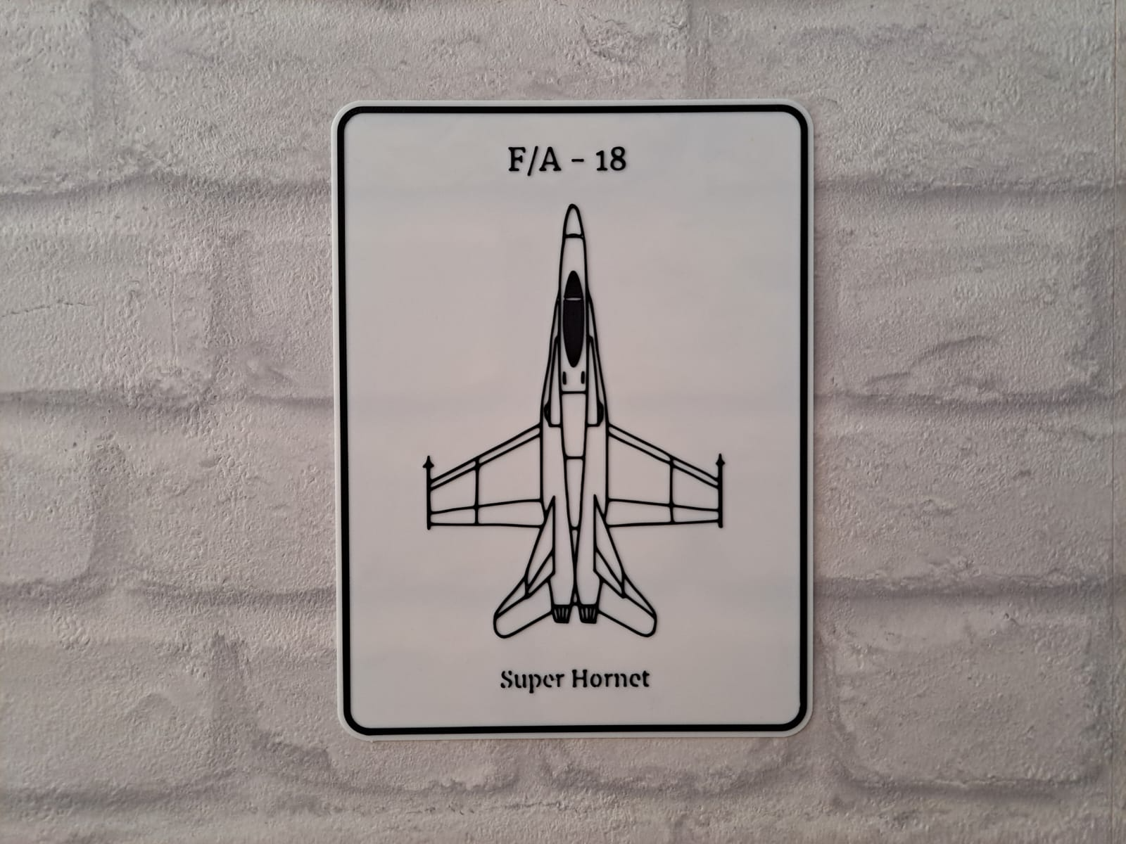 F/A - 18 Super Hornet - Blueprint