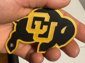 Colorado Uni Keychain