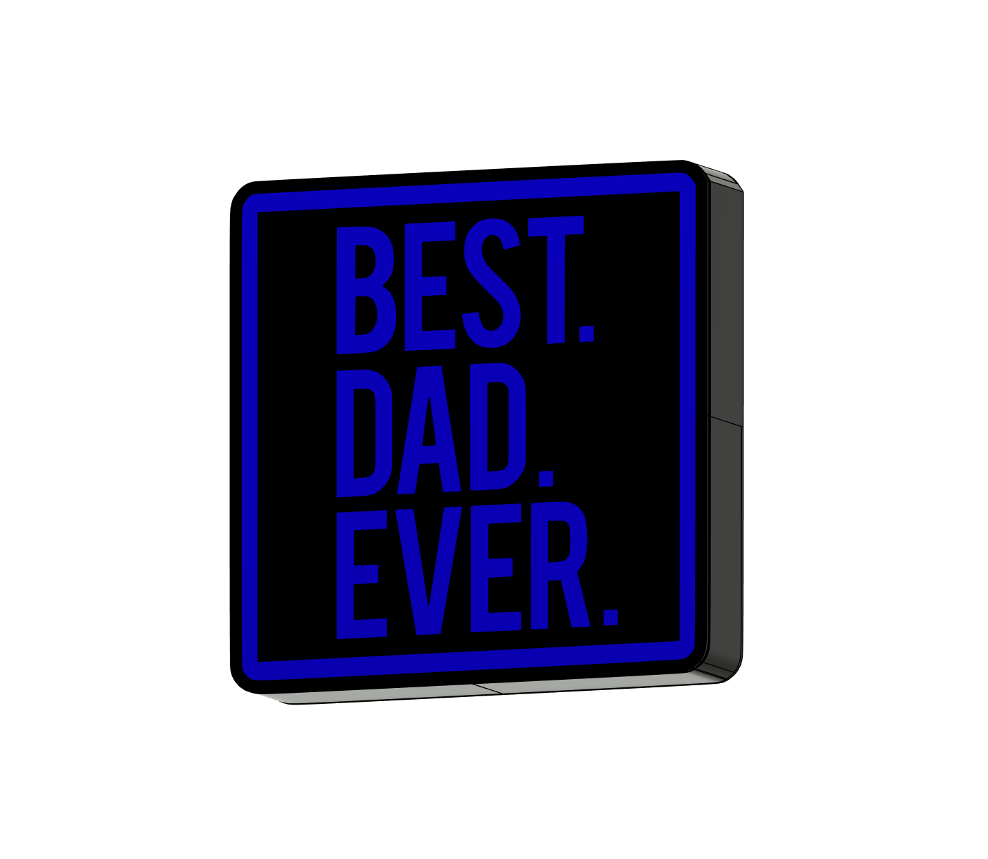 Best Dad Ever LED Lamp