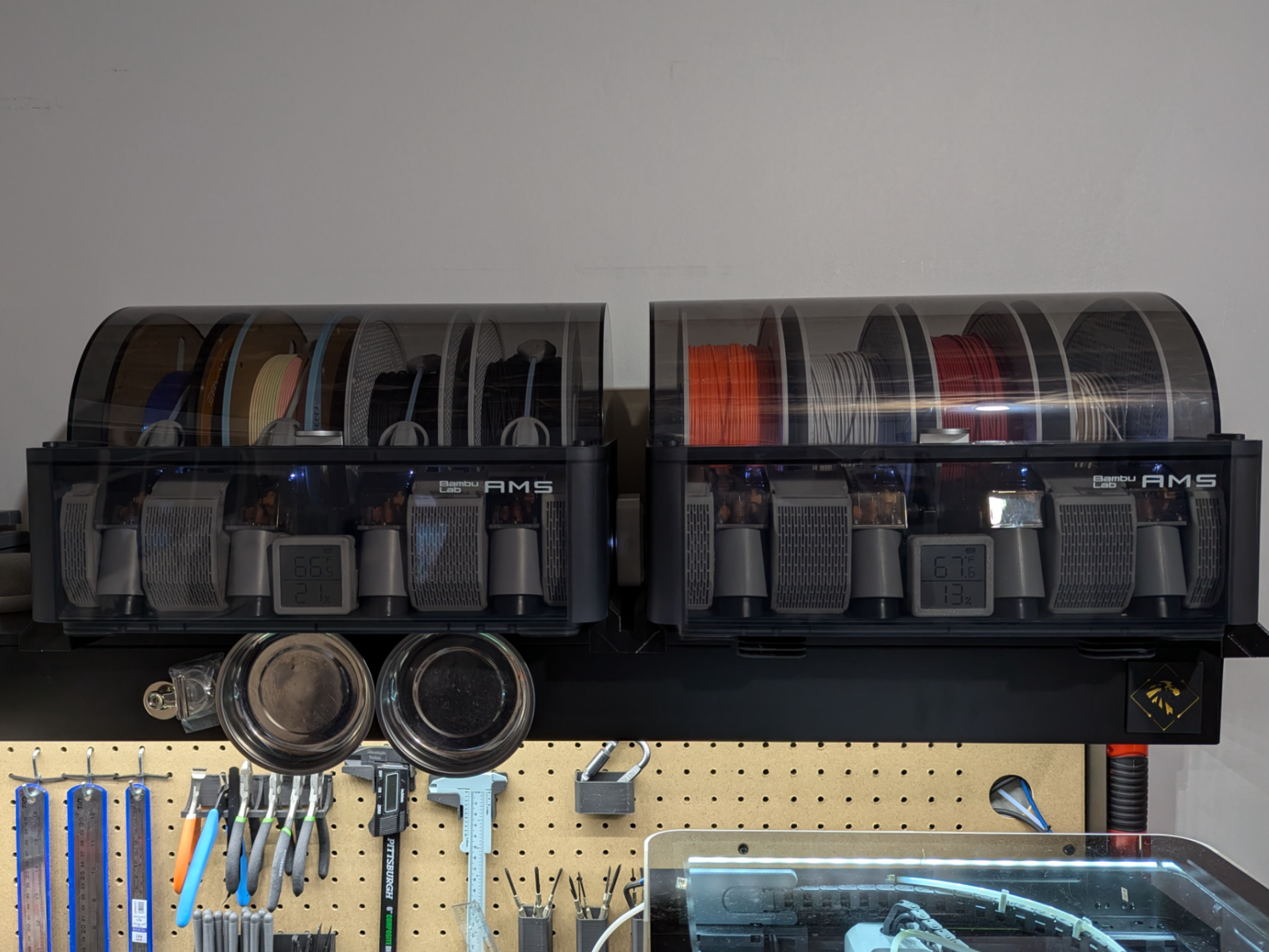 Short Shelf AMS Holder
