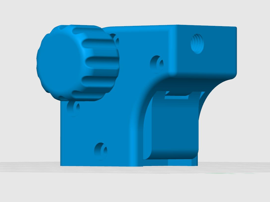 Manual filament feeder for drybox