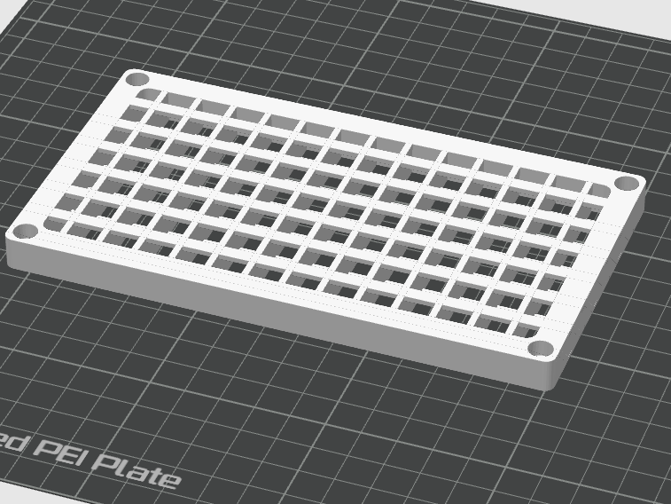 Air vent cover 160x90 mm