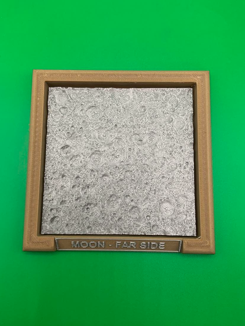 Moon - Far Side in frame