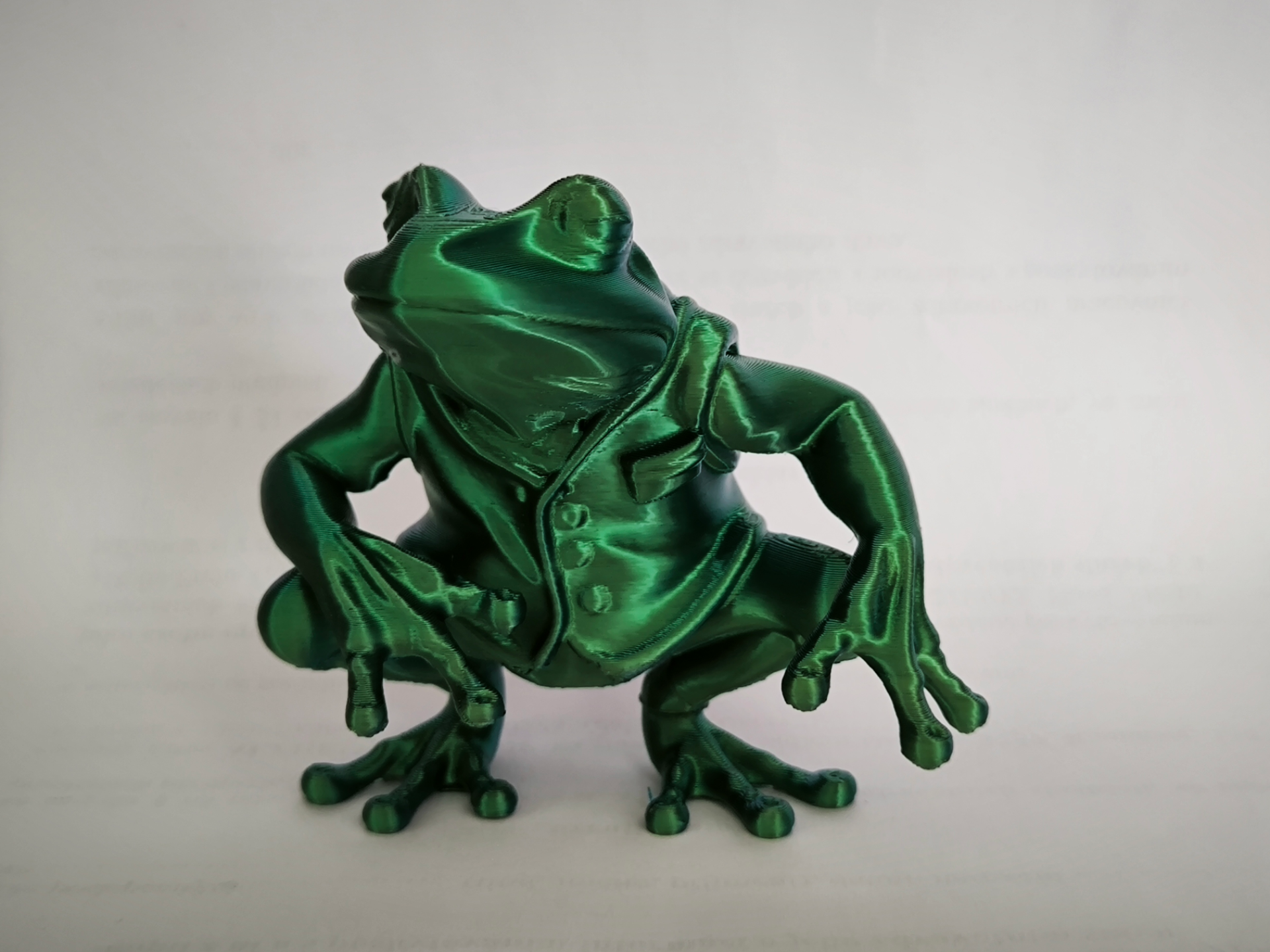 Squatting Frog