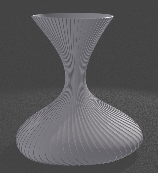 irregular vase