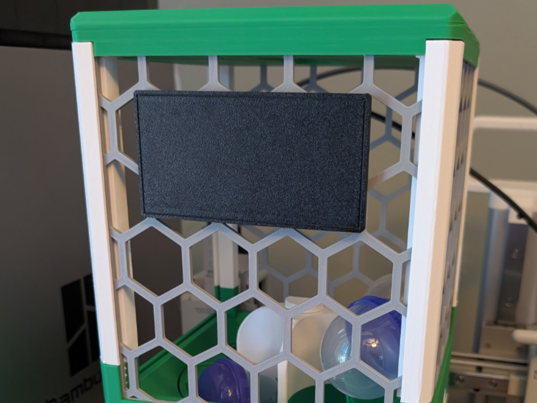 GachaPop Lite Sign Holder (Hex Cage)