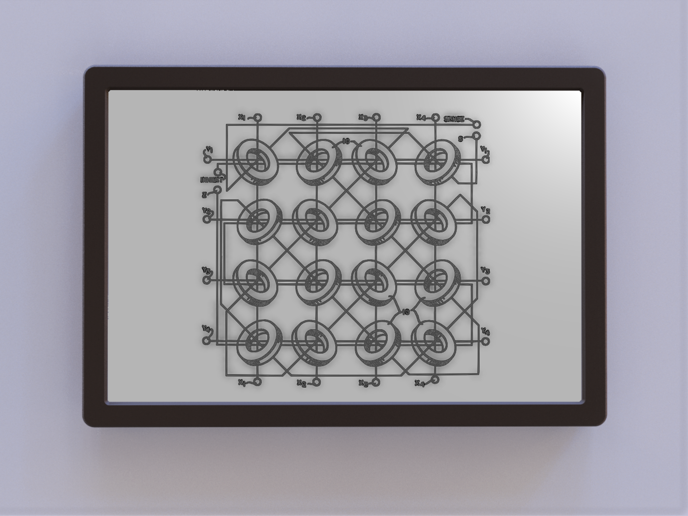 Magnetic Core Memory Patent Art