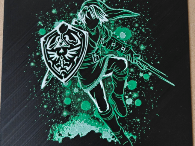 Kirby Smash Bros Link (Hueforge)