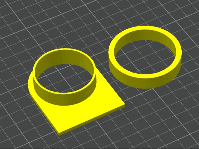 Higrometer cover for IKEA Samla and Snapmaker U1