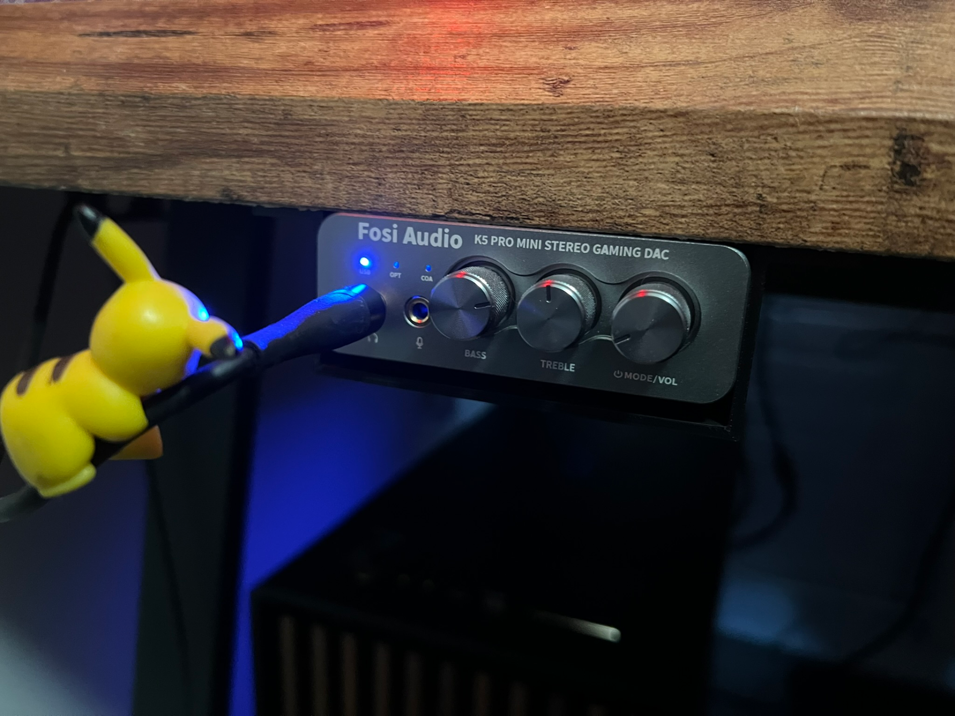 Fosi Audio K5 Pro desk mount