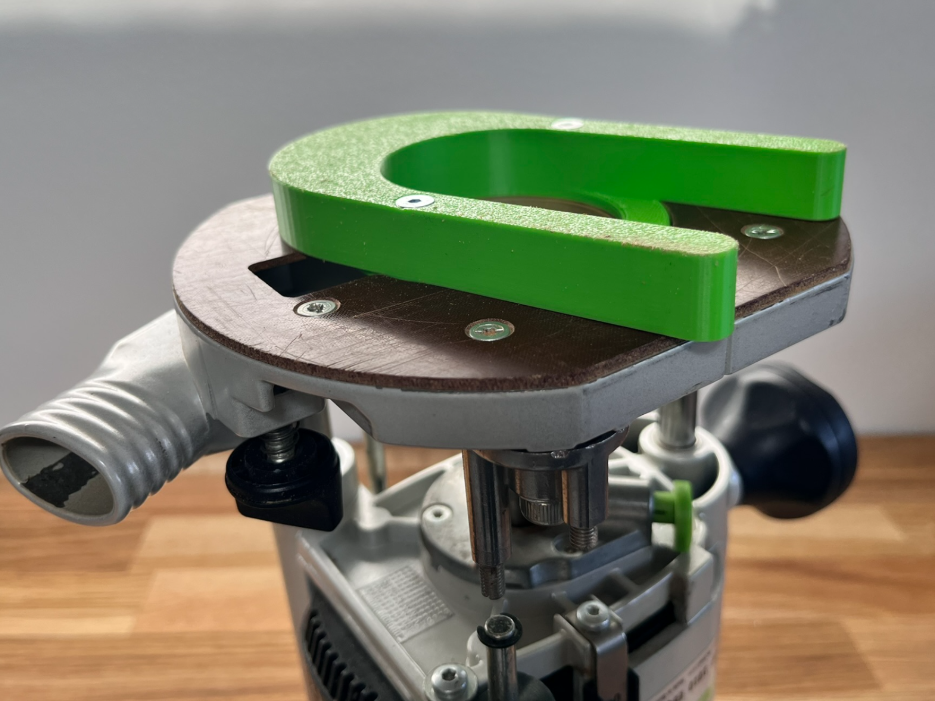 Deck plug horseshoe sole for Festool OF1010 to