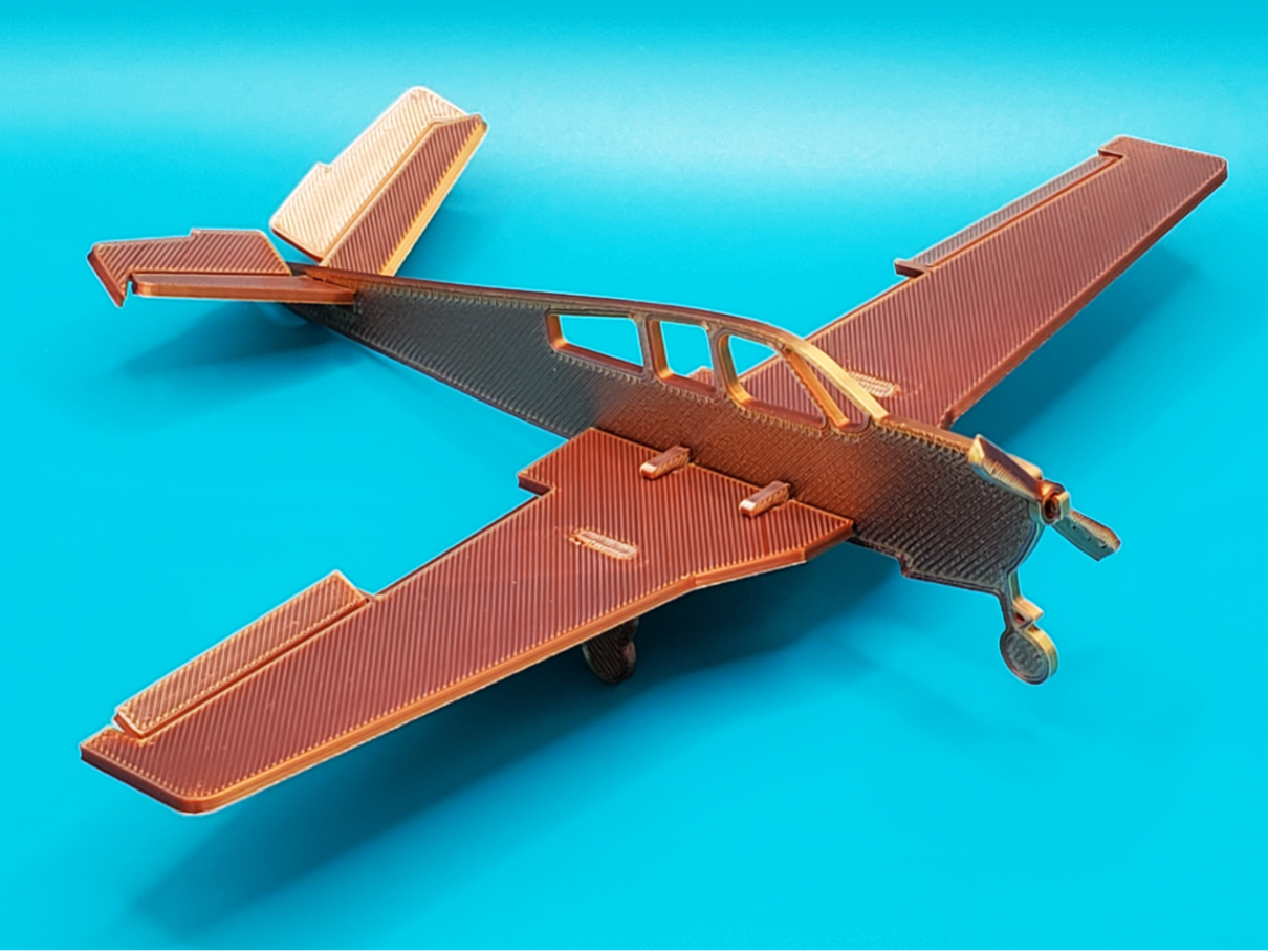 Beechcraft Bonanza - V-Tail - Card Model