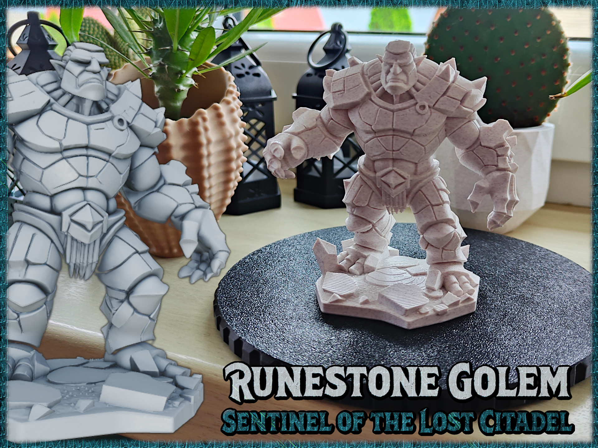 Runestone Golem – Sentinel of the Lost Citadel