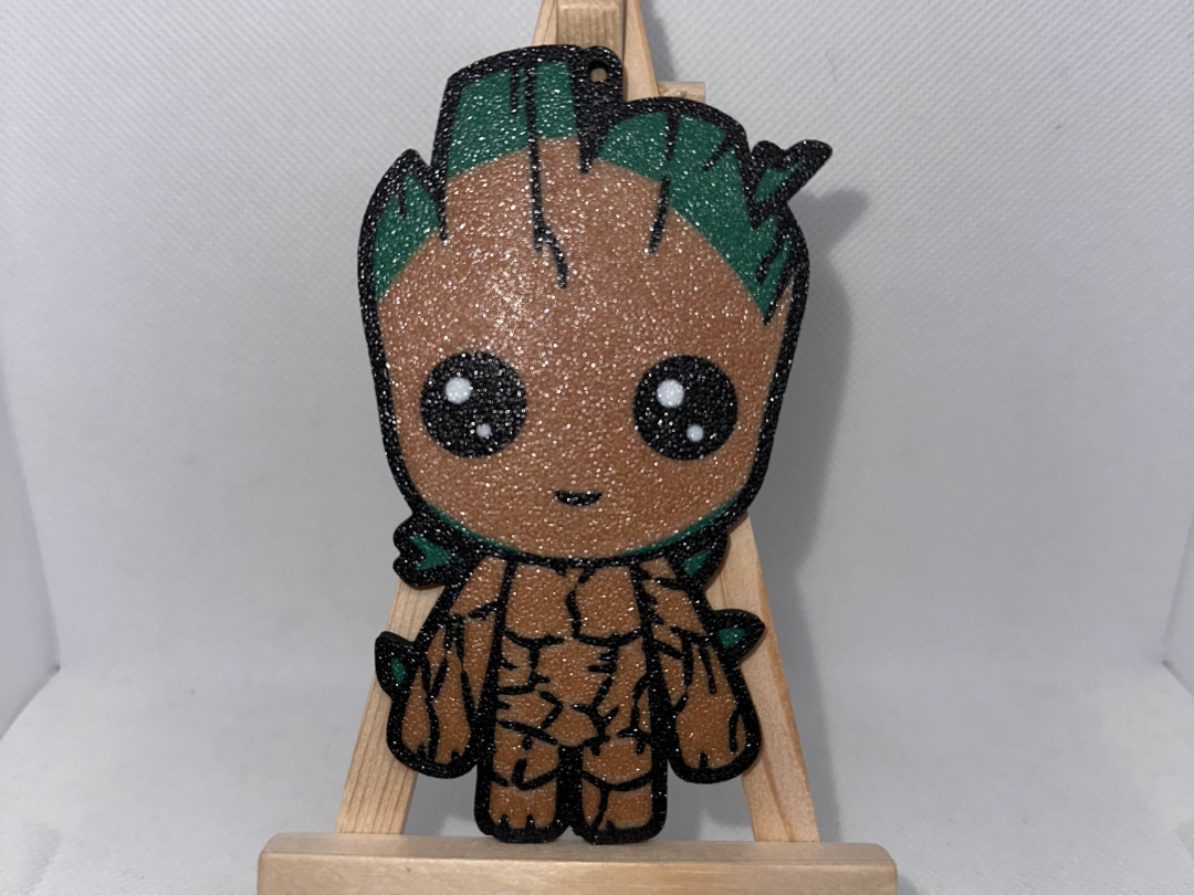 Cute Baby Groot (keychain)