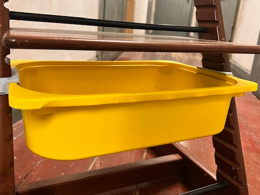 Tripp Trapp Stokke Chair + IKEA Trofast storage