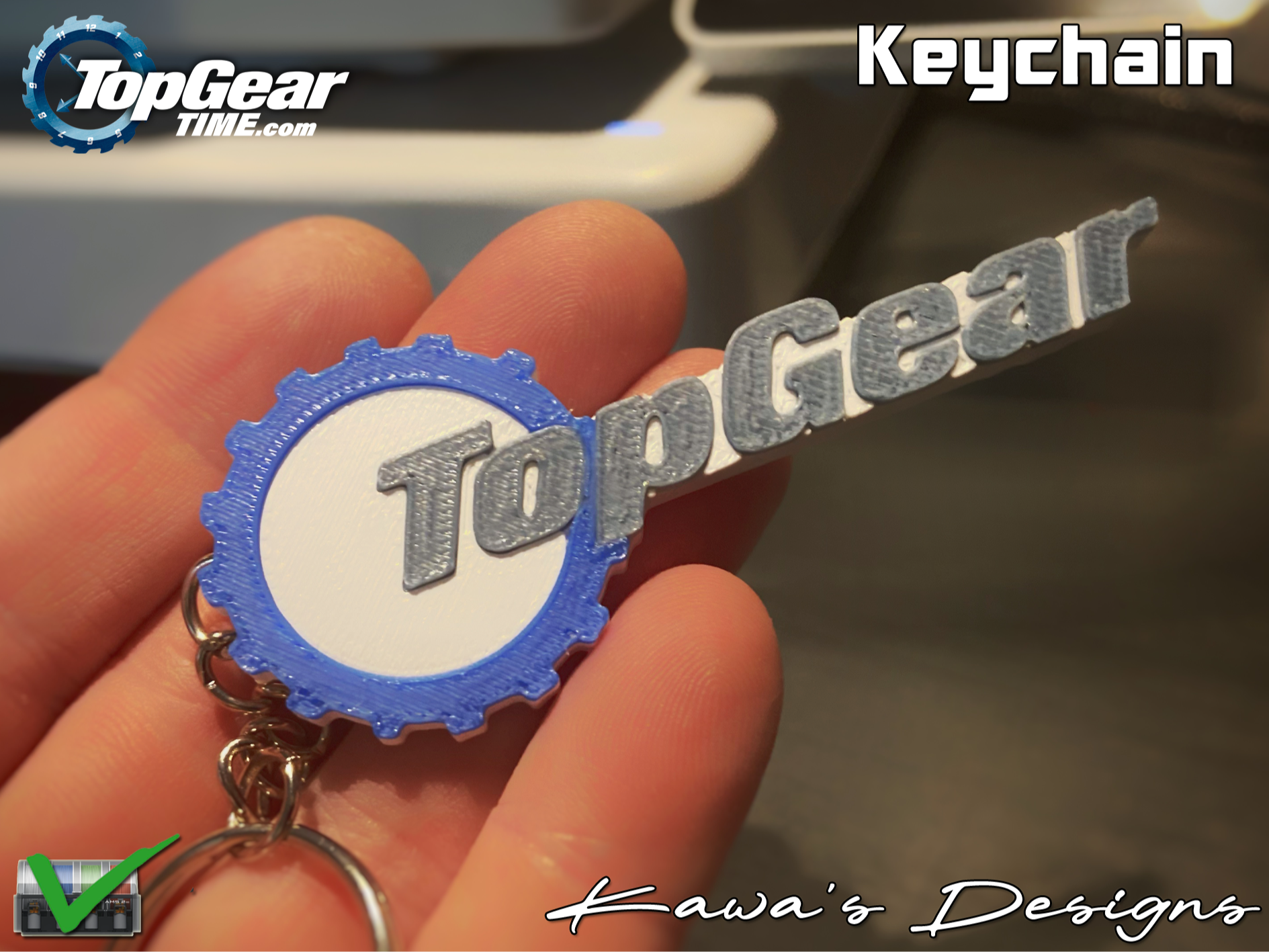 Top Gear Keychain