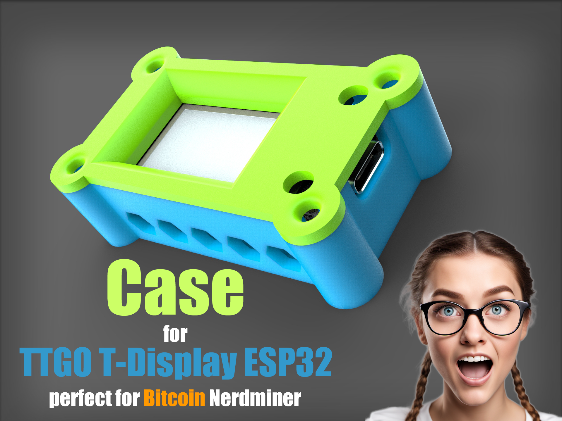 Case for TTGO T-Display ESP32