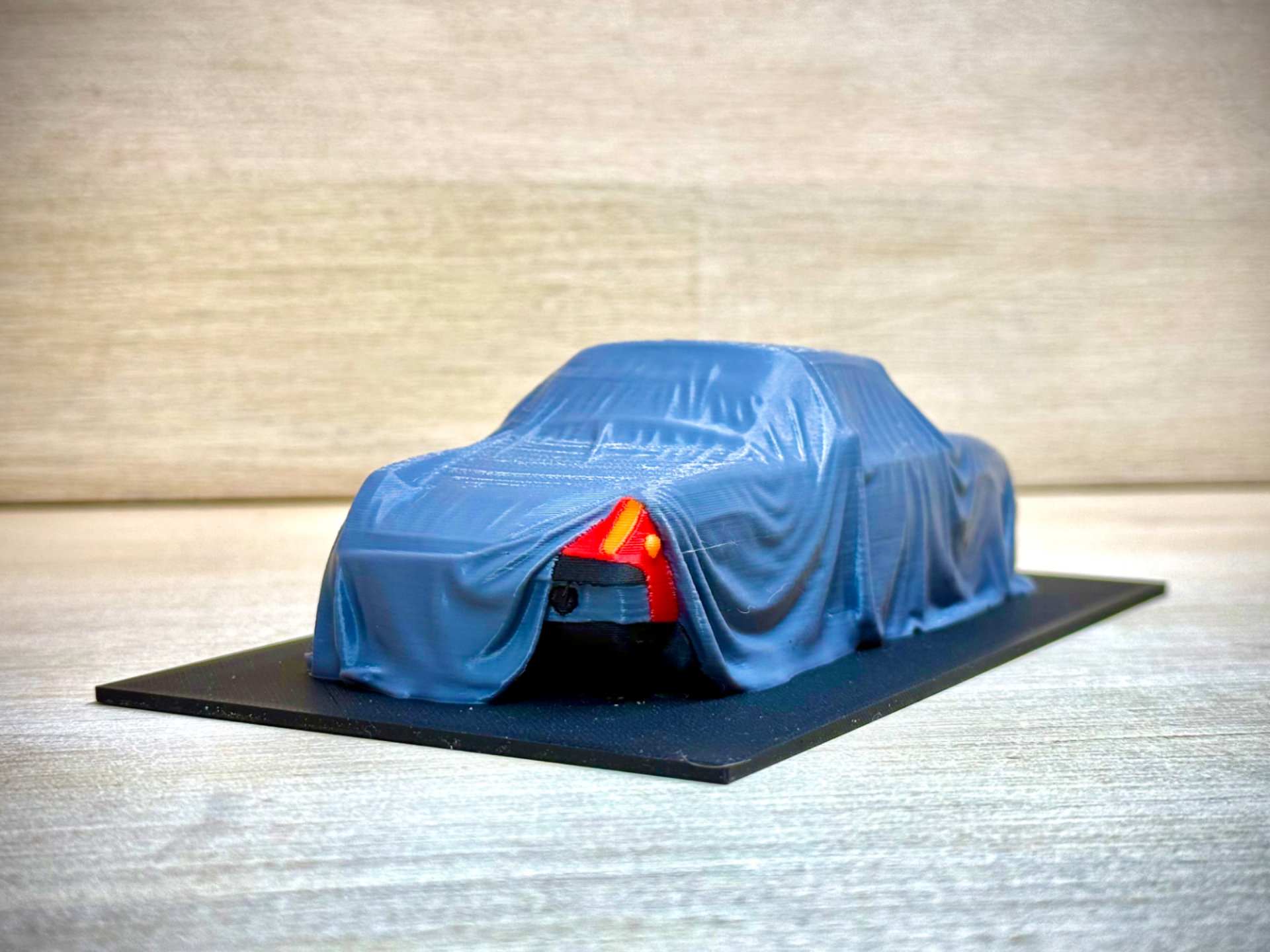 1974 Porsche 914 Partially Unveiled Car Display!
