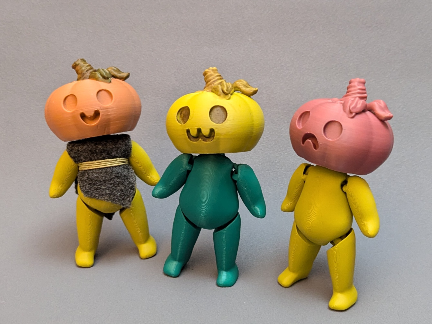 Pumpkin Head Jack Doll