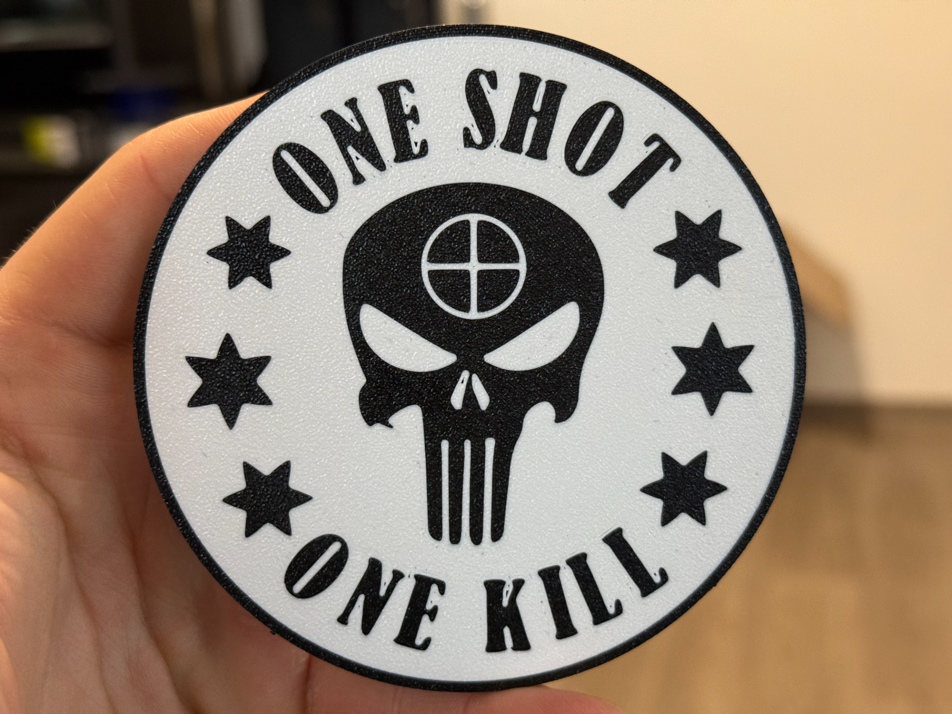 Punisher One Shot coaster