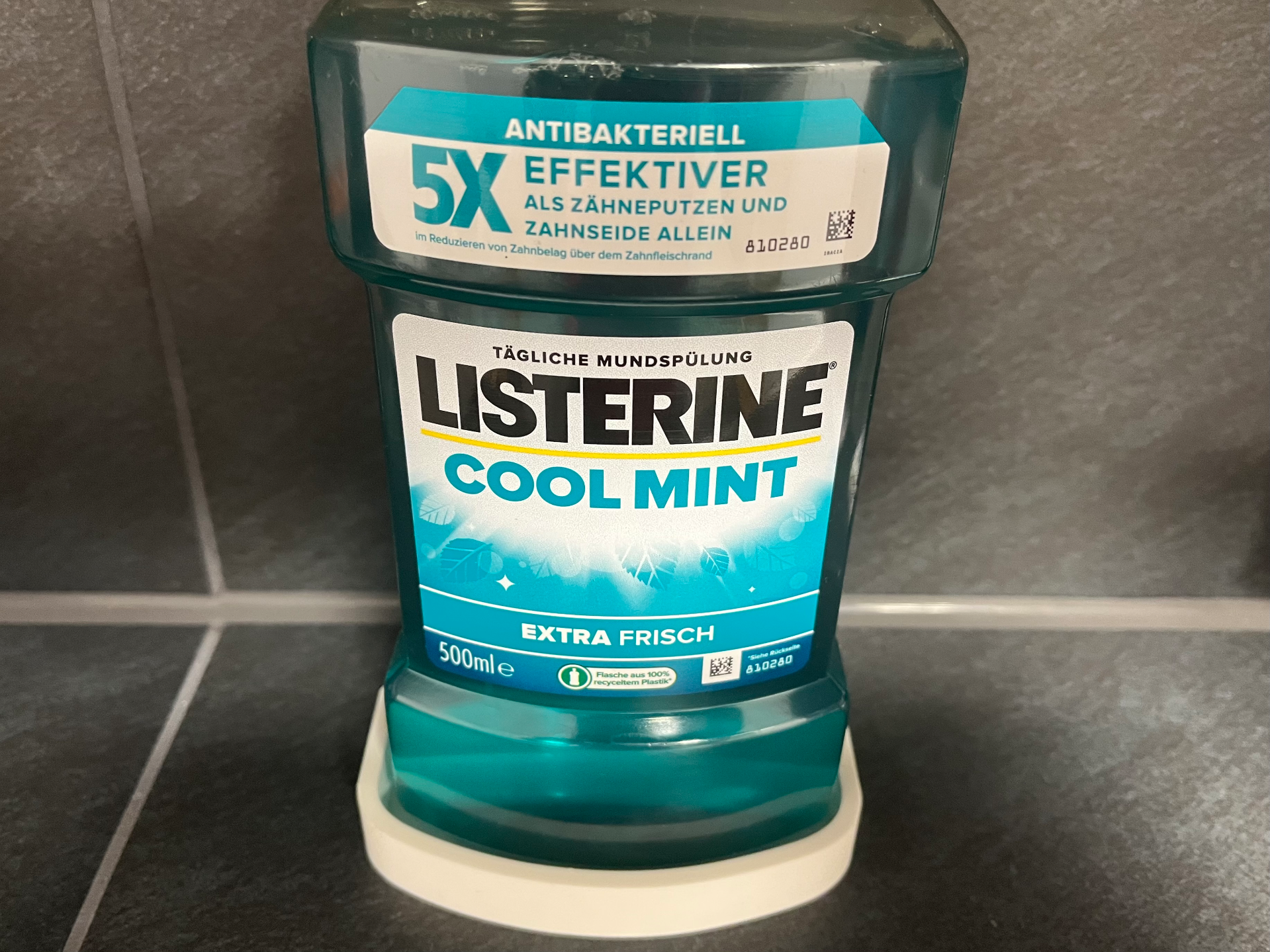 Listerine 0.5l Bottle Bathroom Coaster