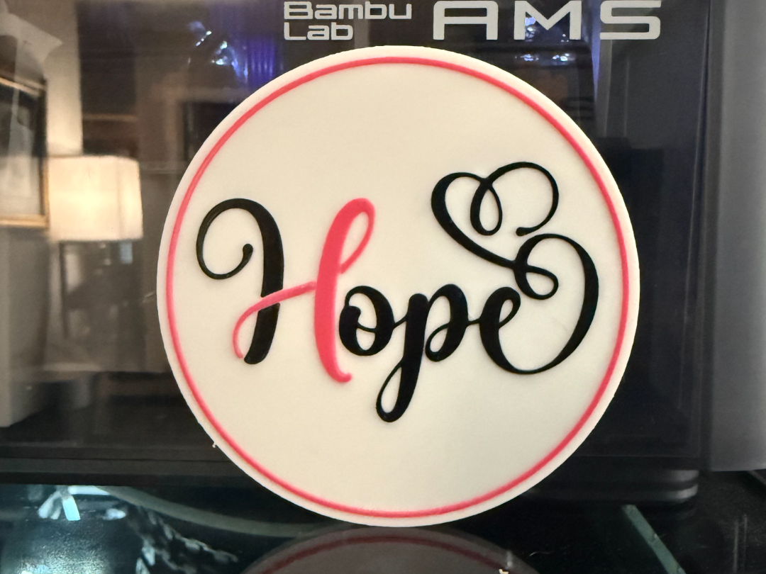HOPE COASTER - BREAST CANCER AWARENESS