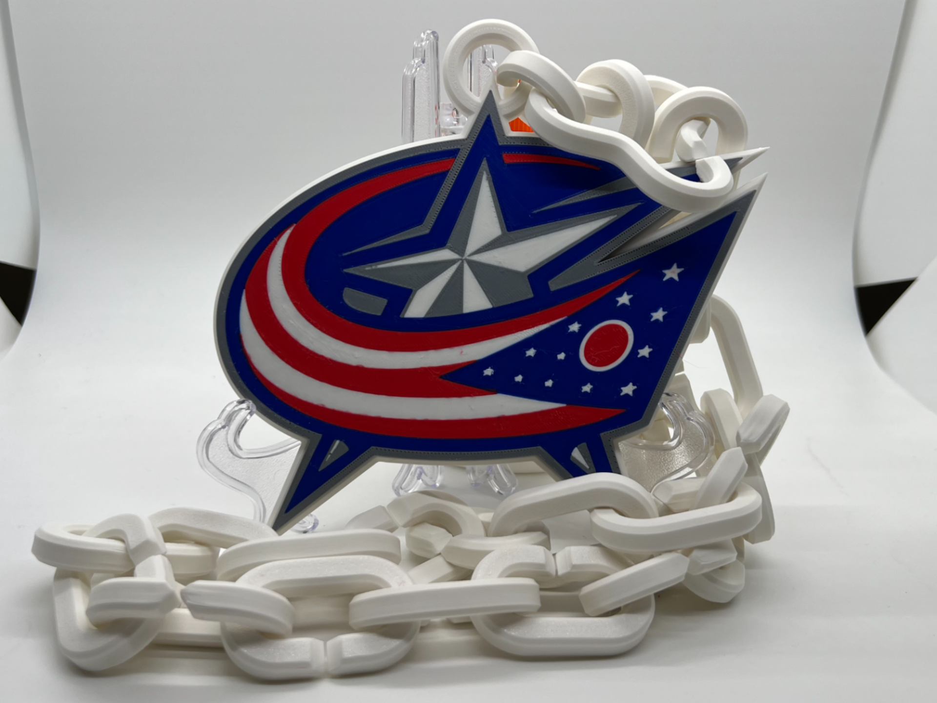 Columbus Blue Jackets Oversized Chain