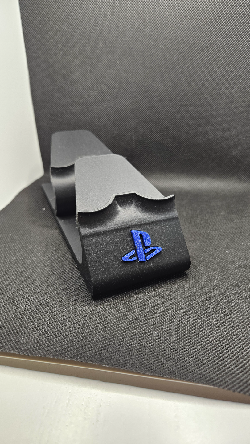 PS3 Dual Shock Controller Double Stand with Logo
