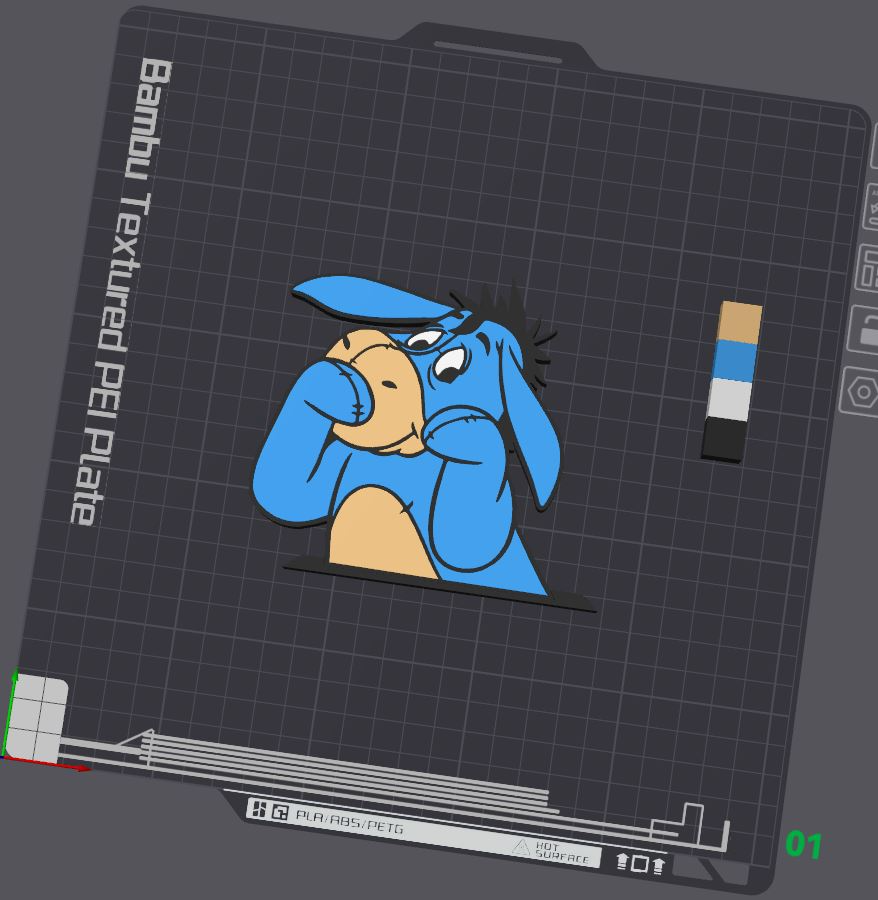 Eeyore / I-Aah  Table Stand