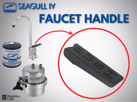 Seagull Faucet Handle