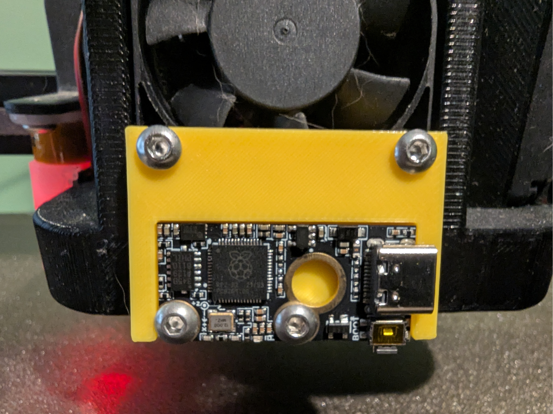 BTT ADXL345 4010 Fan Mount