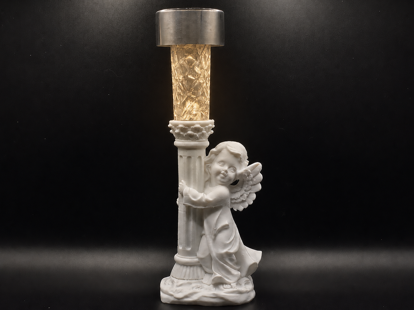 Angel Solar Light Holder