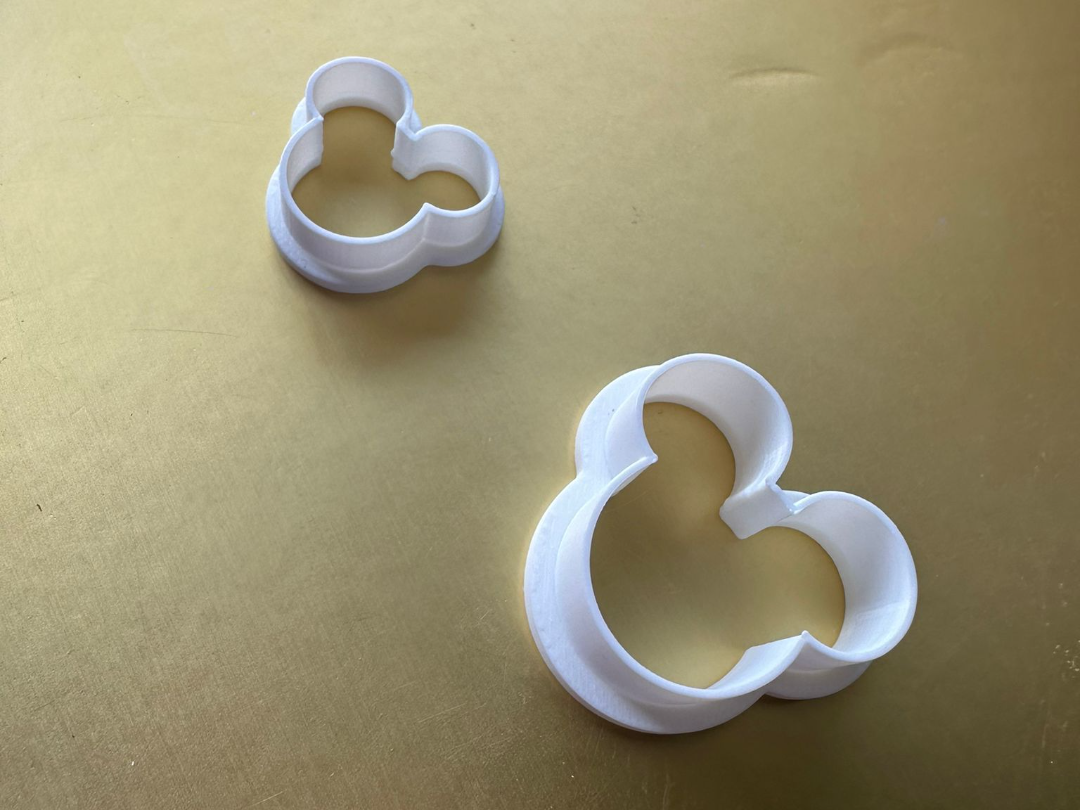 Mouse Head Cookie Cutter |Cartoon Style Cutter STL