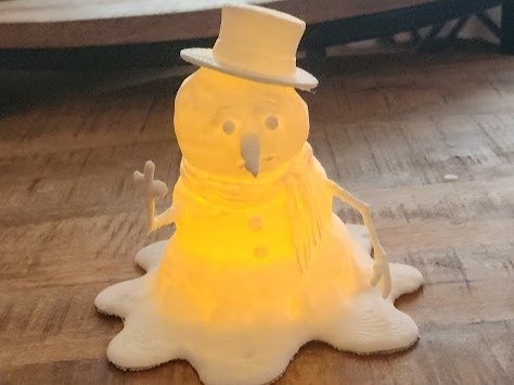 Melting snowman Thealight edition