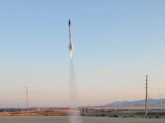 Aim-9 Sidewinder model rocket