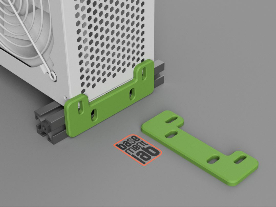 Universal PSU bracket for Alu 2020 Profile Mod.A