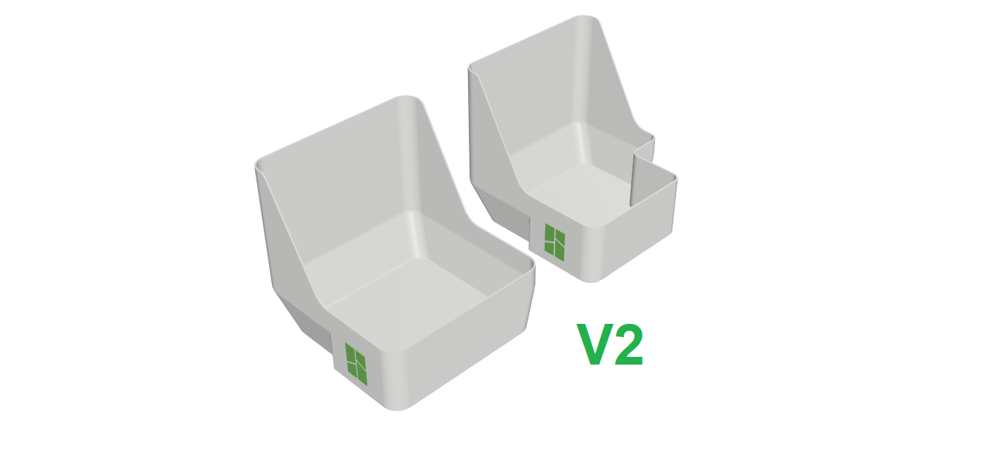 Bambu Lab A1 mini waste bin