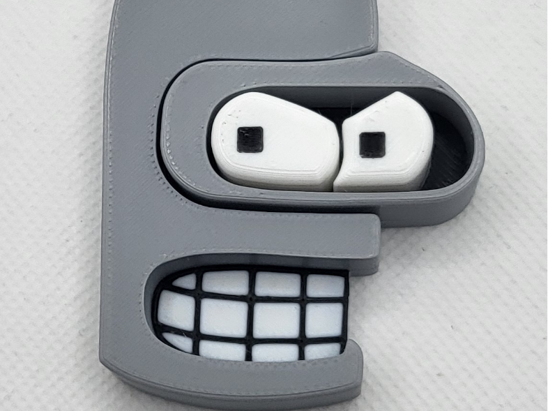 Bender Bending Rodriguez Fridge Magnet