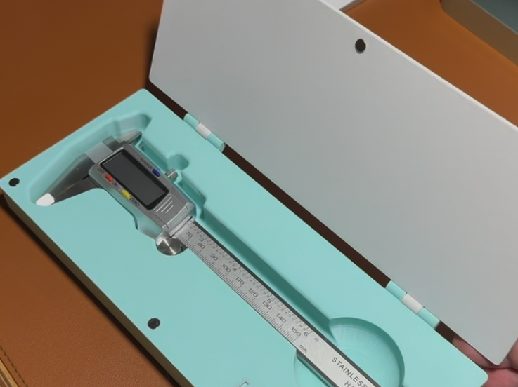 Caja para caliper Vernier