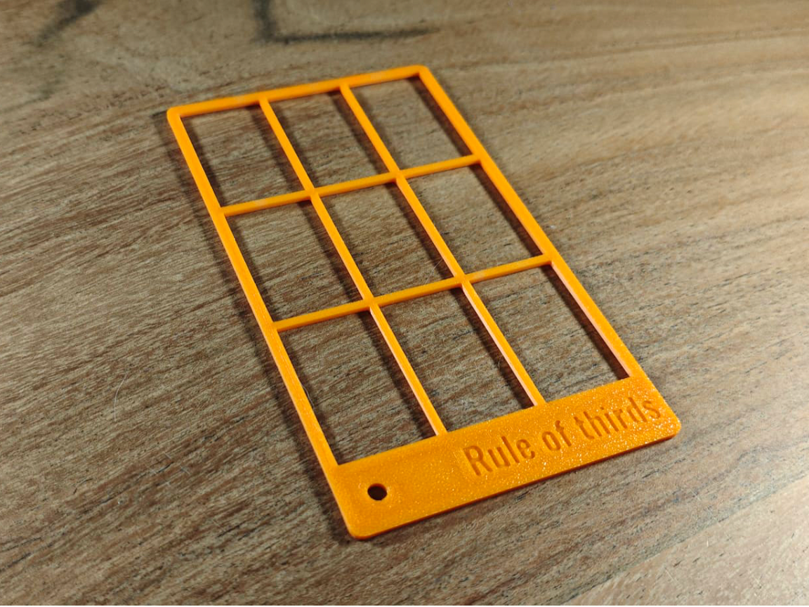 Photography composition tool - Rule of thirds