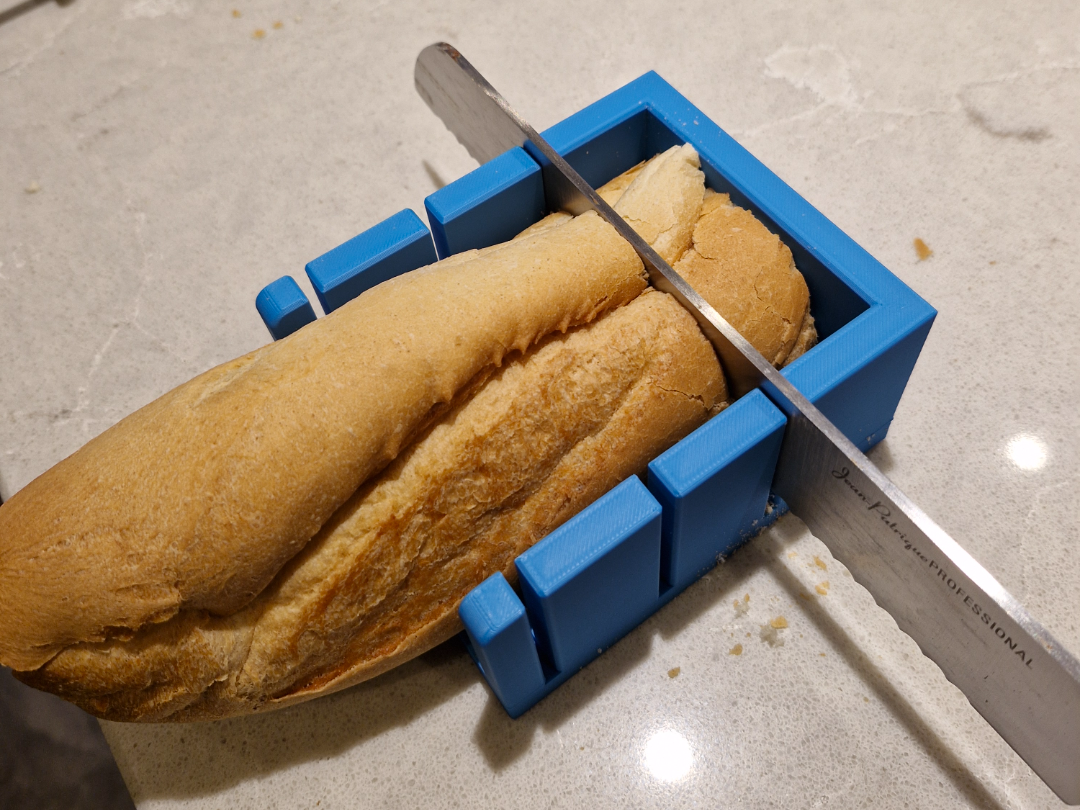 Baguette Bread Cutting Jig