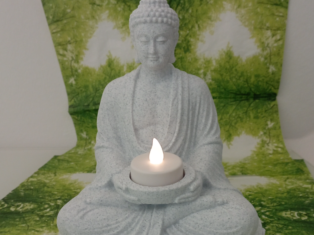 Buddha Teelichthalter